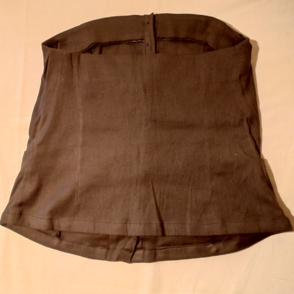 Large Brown Elroy Strapless Top - Picture 2 of 2